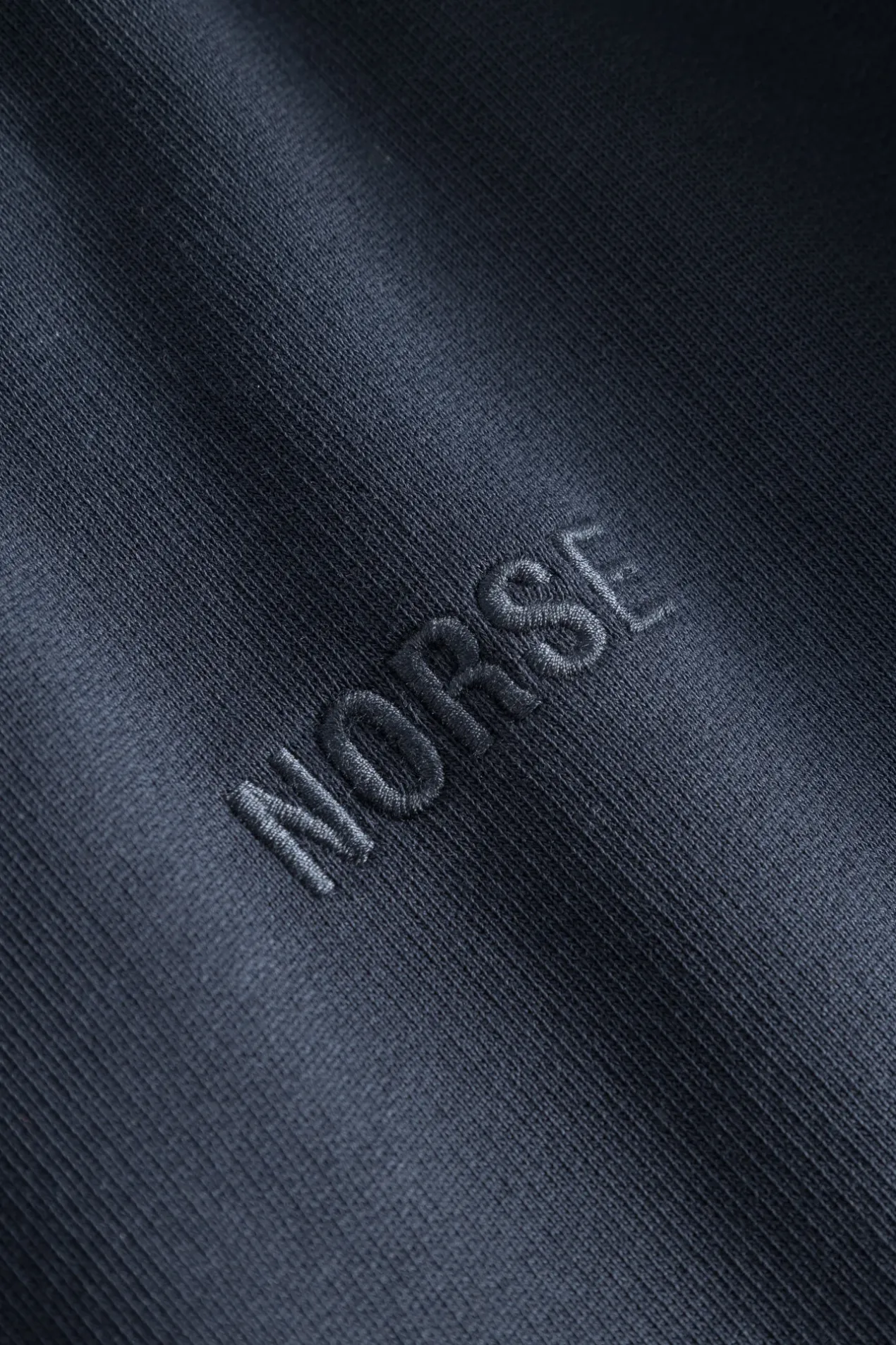 ketel_relaxed_organic_norse_logo_half_zip_8.webp Norse Projects SWEATSHIRTS^Ketel Relaxed Organic NORSE Logo Half Zip Dark Navy