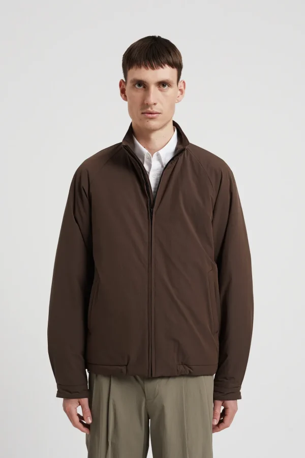 Norse Projects OUTERWEAR^Korso Travel Light Insulated Harrington Jacket Espresso