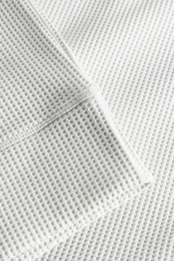 Norse Projects SWEATSHIRTS^Kristian Relaxed Tech Waffle Sweater Lucid White