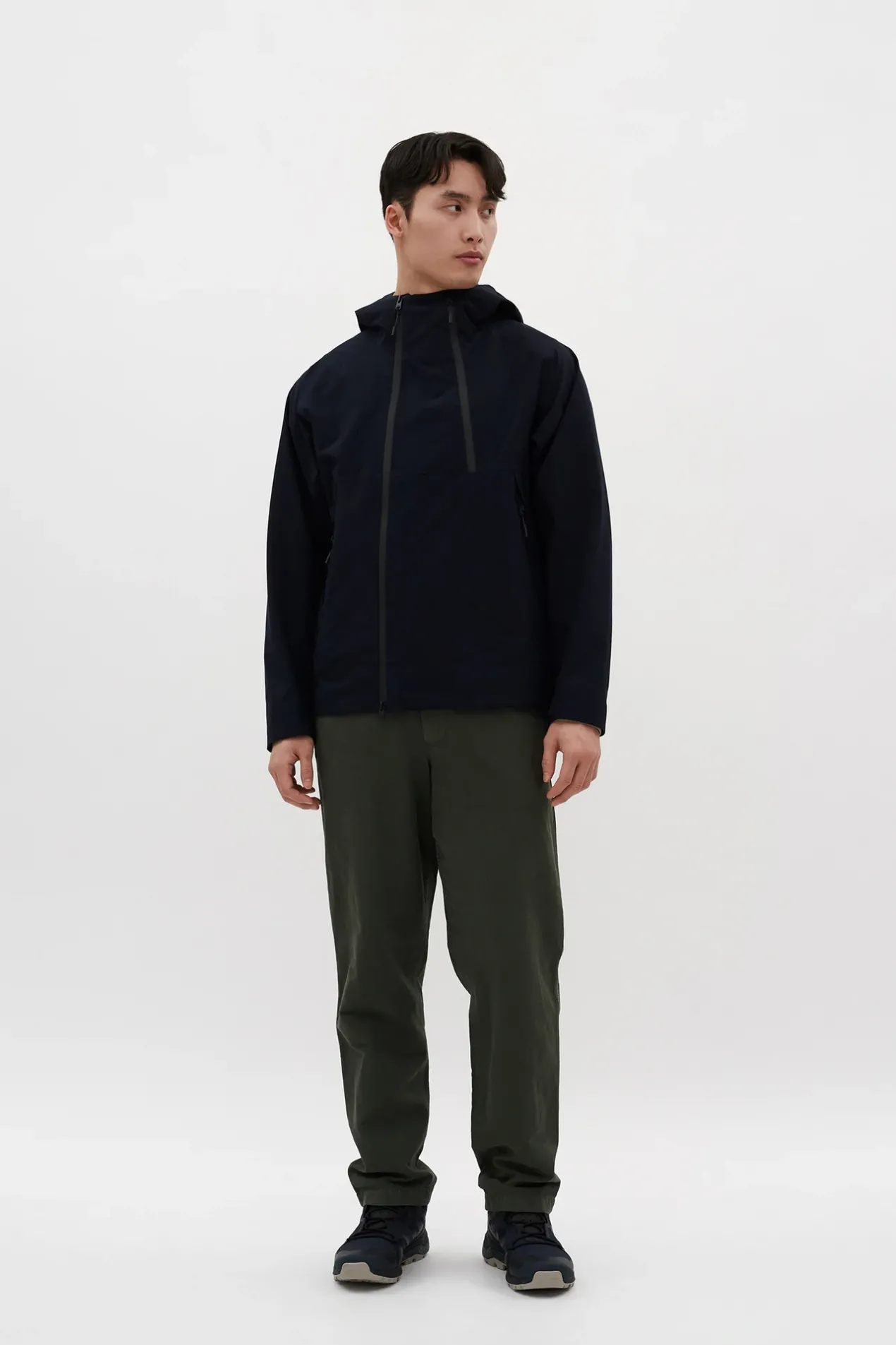 l_waterproof_shell_jacket_3.webp Norse Projects OUTERWEAR^3L Waterproof Shell Jacket Dark Navy