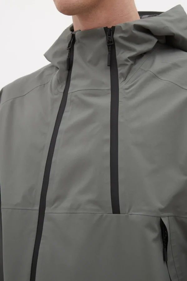 Norse Projects OUTERWEAR^3L Waterproof Shell Jacket Pewter