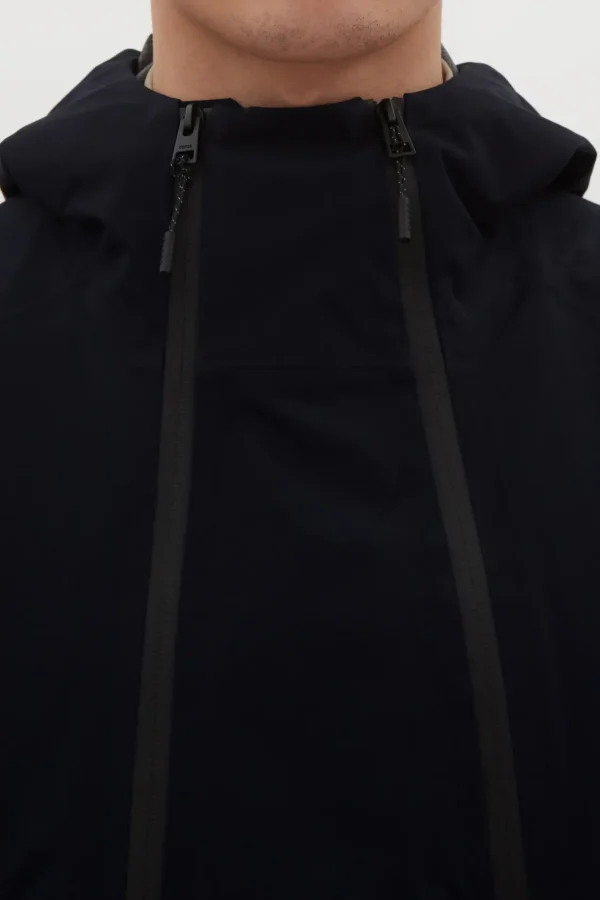 Norse Projects OUTERWEAR^3L Waterproof Shell Jacket Dark Navy