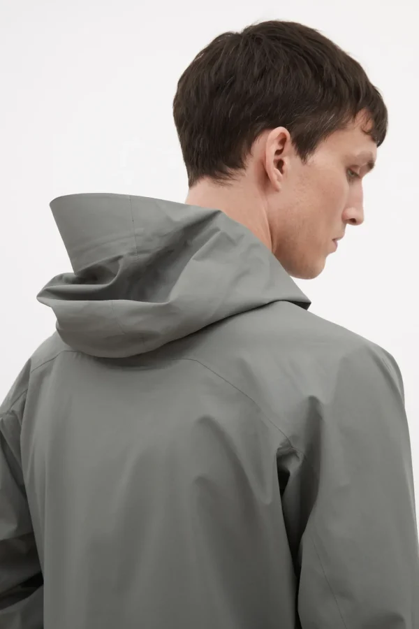 Norse Projects OUTERWEAR^3L Waterproof Shell Jacket Pewter