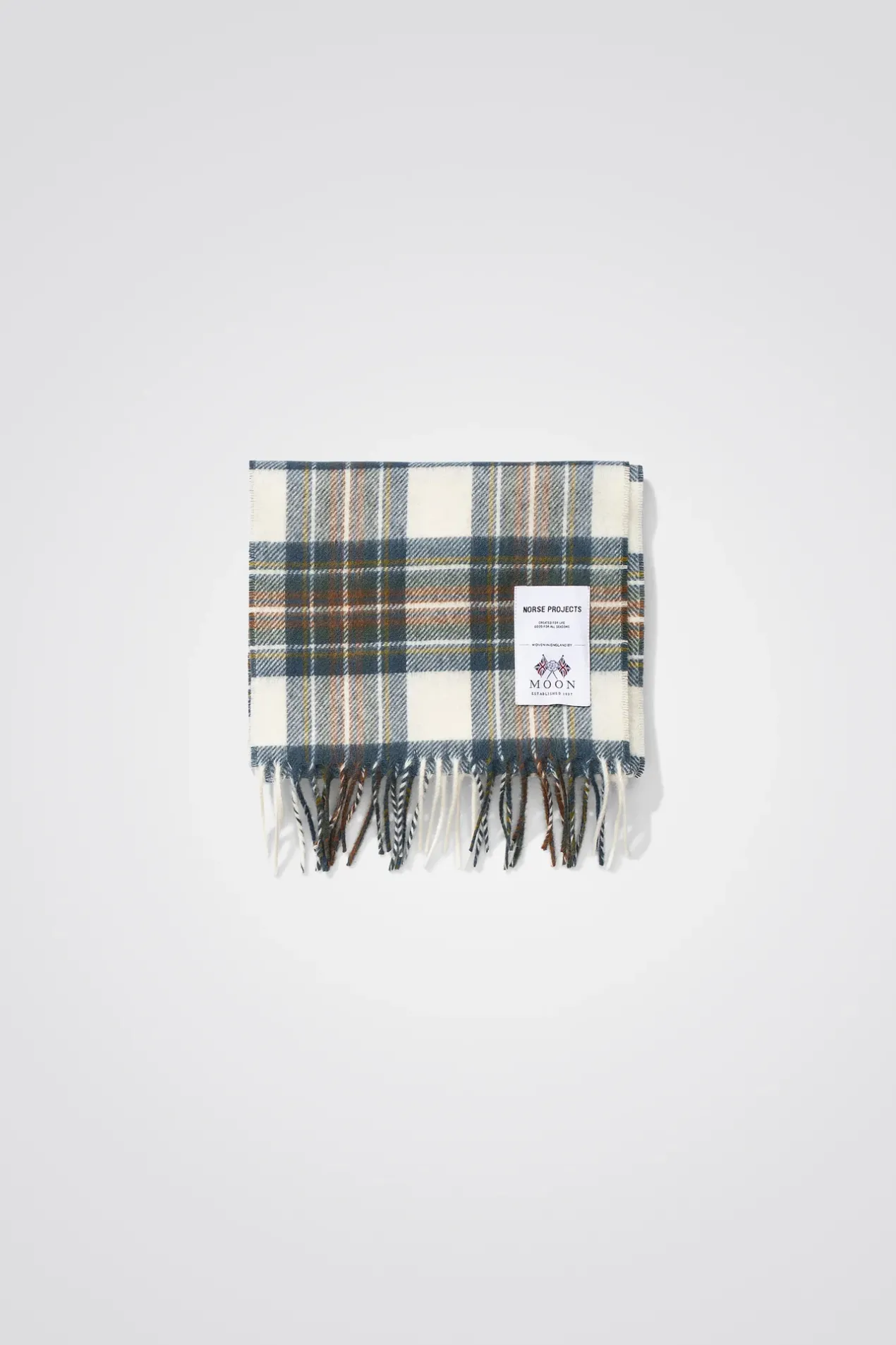 moon_checked_lambswool_scarf_0-1.webp Norse Projects ACCESSORIES^Moon Checked Lambswool Scarf Scoria Blue