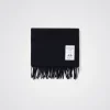 Norse Projects ACCESSORIES^Moon Lambswool Scarf Dark Navy