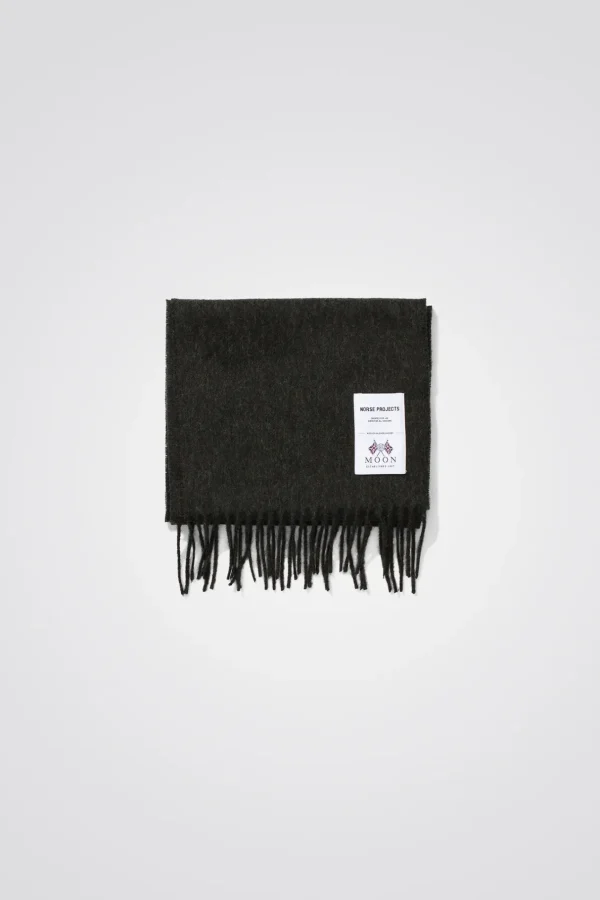 Norse Projects ACCESSORIES^Moon Lambswool Scarf Beech Green