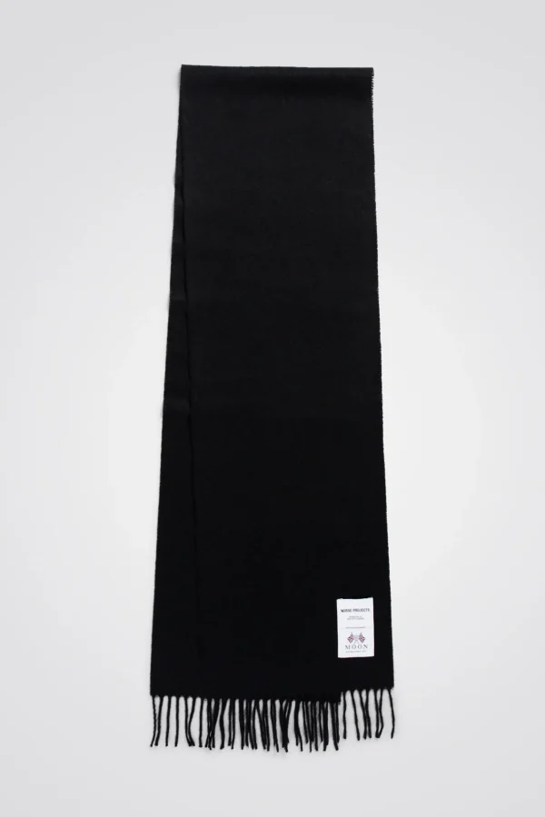 Norse Projects ACCESSORIES^Moon Lambswool Scarf Black