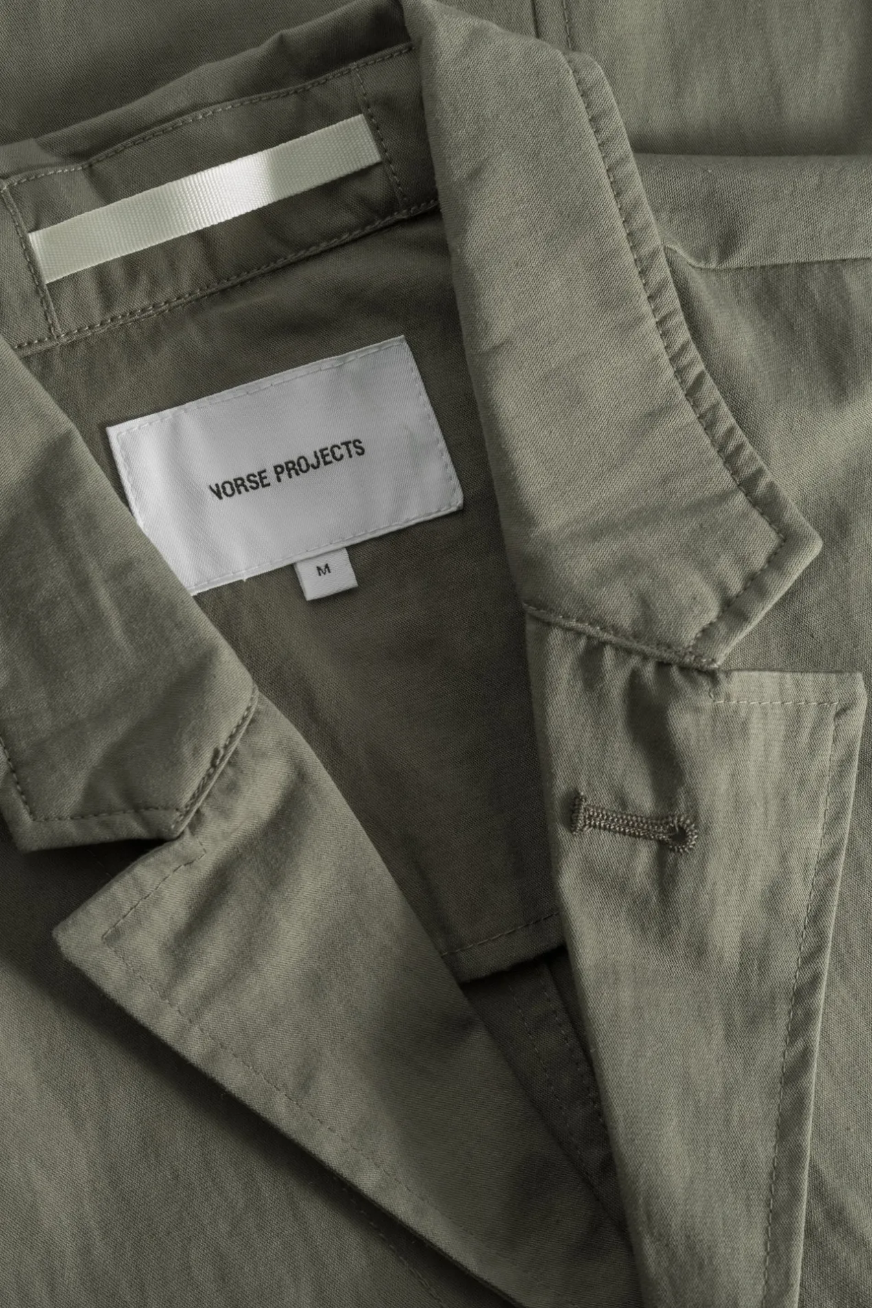nilas_fine_broken_twill_work_jacket_6.webp Norse Projects OVERSHIRTS | OUTERWEAR^Nilas Fine Broken Twill Work Jacket Sediment Green
