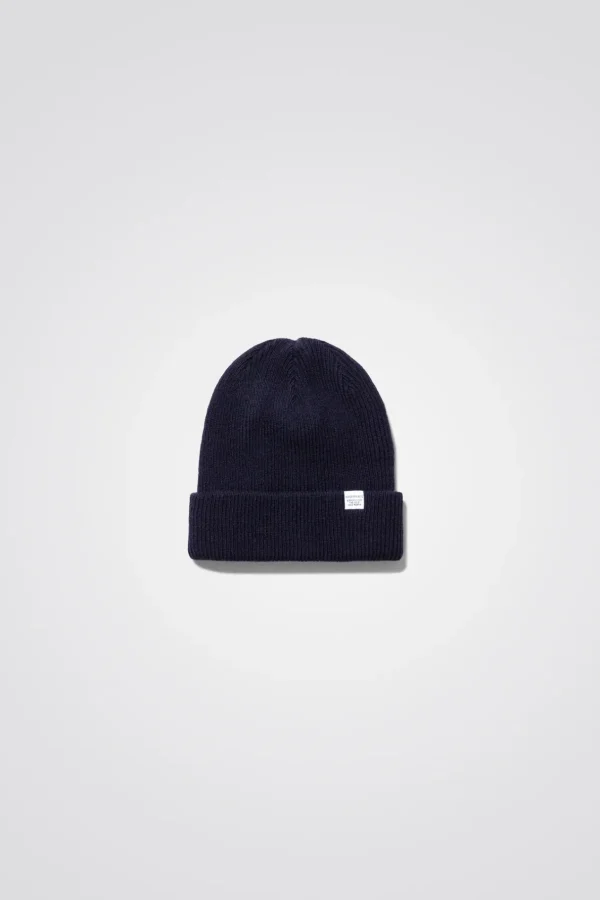 Norse Projects BEANIES^Norse Beanie Dark Navy