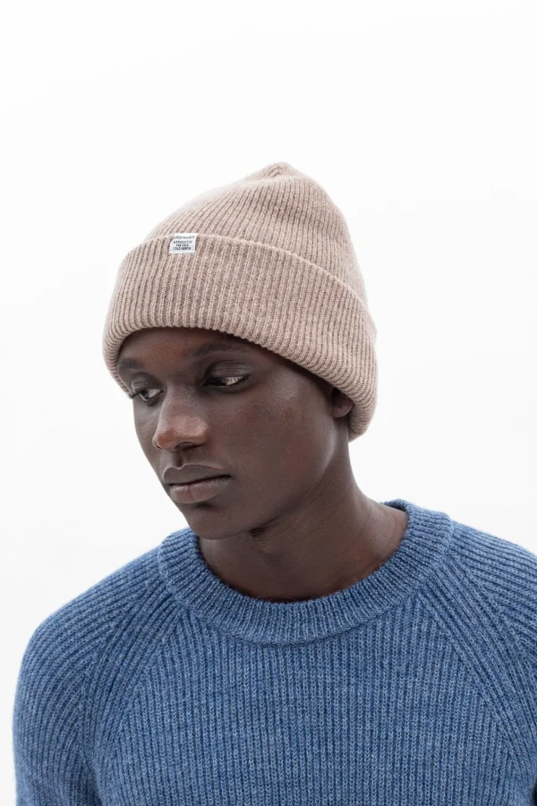 Norse Projects BEANIES^Norse Beanie Utility Khaki