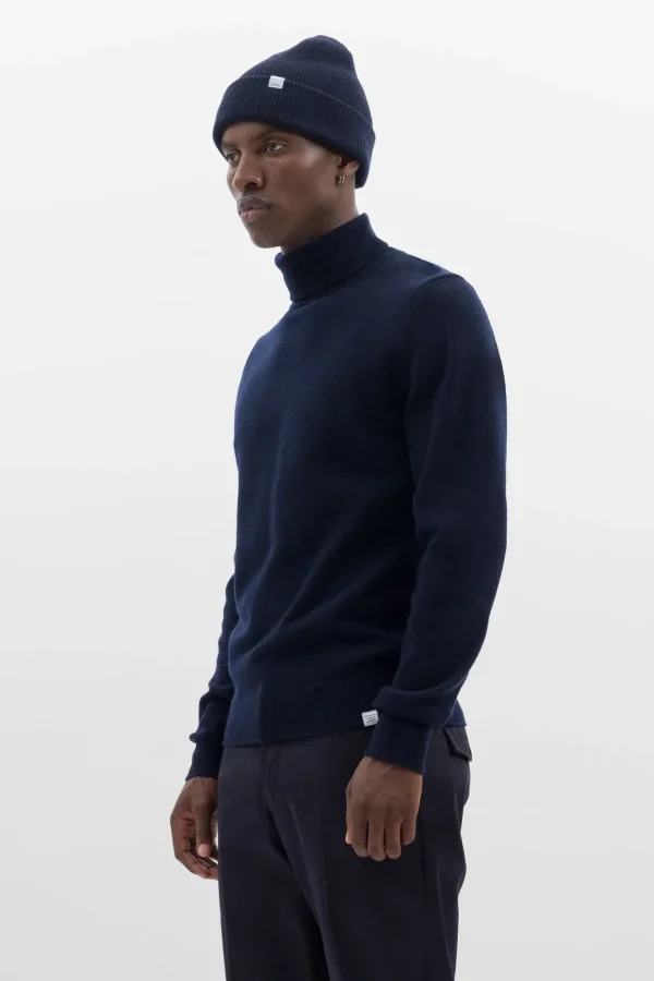 Norse Projects BEANIES^Norse Beanie Dark Navy