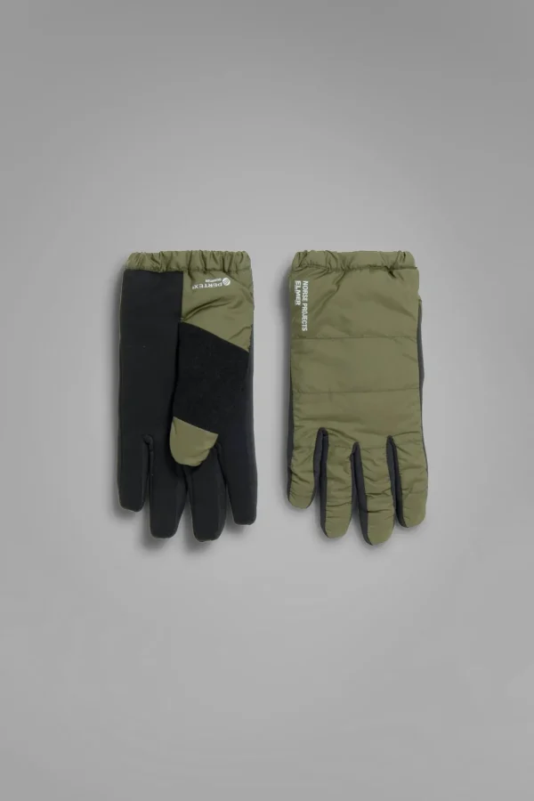 Norse Projects ACCESSORIES^Norse Elmer Pertex Quantum Insulated Glove Army Green
