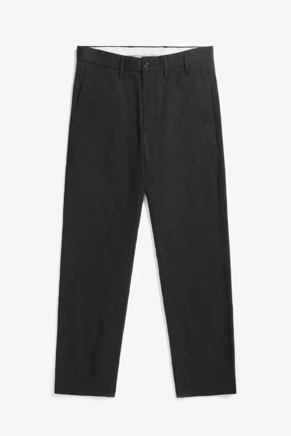 Norse Projects TROUSERS^Norse Standard Chino Black