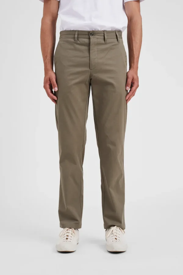 Norse Projects TROUSERS^Norse Standard Chino Sediment Green