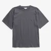 Norse Projects T-SHIRTS^Norse Standard Heavy Loose T-shirt Slate Grey