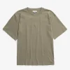 Norse Projects T-SHIRTS^Norse Standard Heavy Loose T-shirt Sediment Green