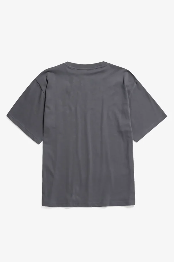 Norse Projects T-SHIRTS^Norse Standard Heavy Loose T-shirt Slate Grey