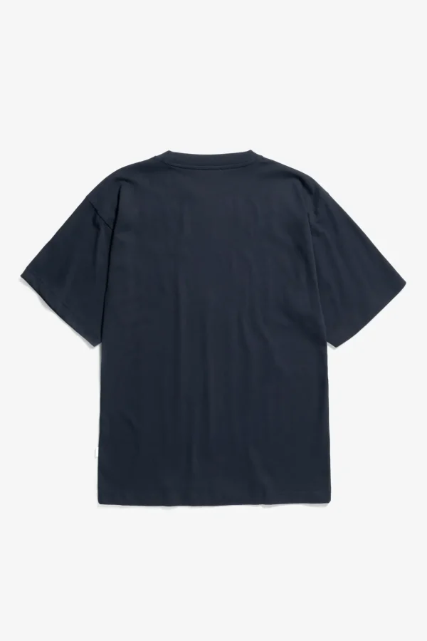 Norse Projects T-SHIRTS^Norse Standard Heavy Loose T-shirt Dark Navy