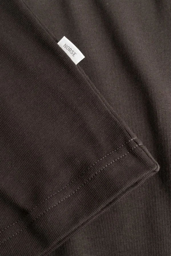 Norse Projects T-SHIRTS^Norse Standard Heavy Loose T-shirt Espresso
