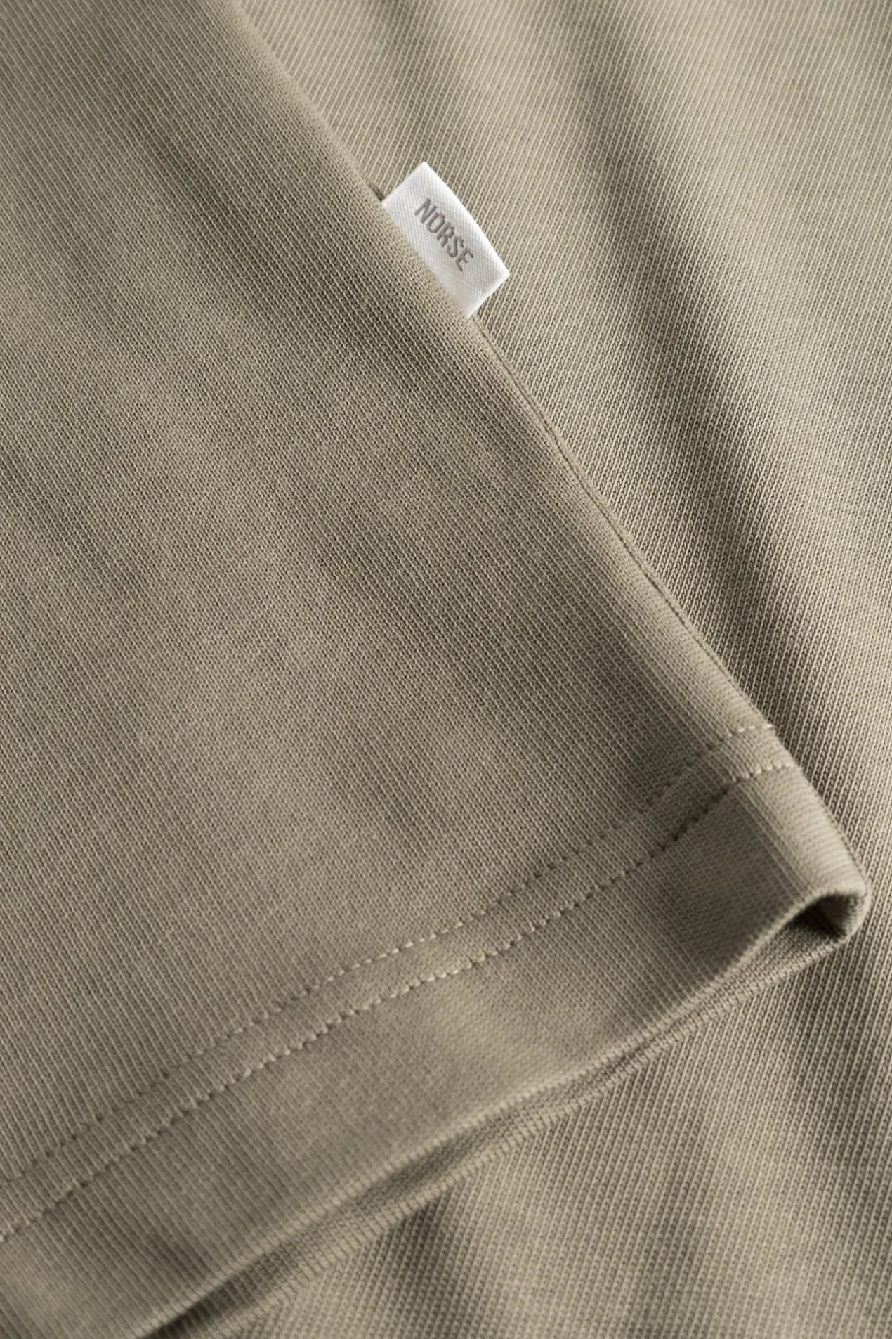 norse_standard_heavy_loose_tshirt_7.webp Norse Projects T-SHIRTS^Norse Standard Heavy Loose T-shirt Sediment Green