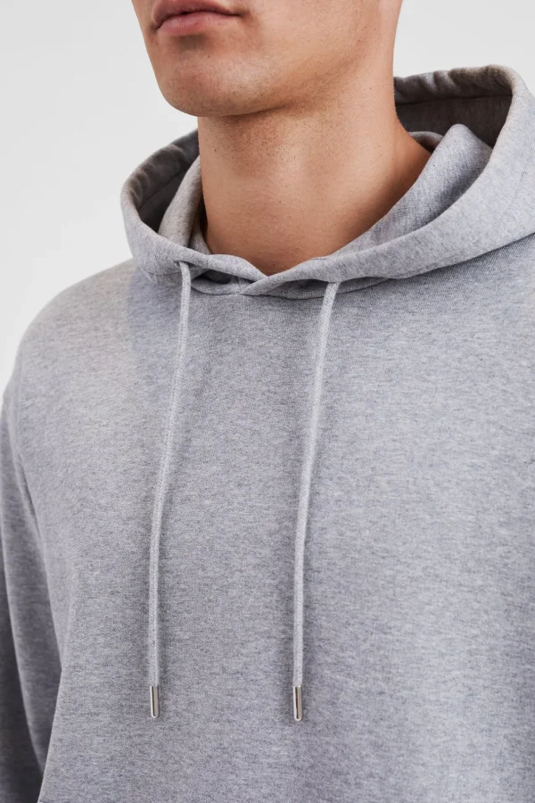 Norse Projects SWEATSHIRTS^Norse Standard Hoodie Grey Melange