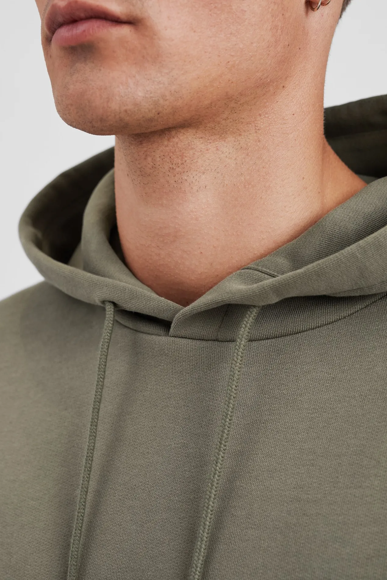 norse_standard_hoodie_4.webp Norse Projects SWEATSHIRTS^Norse Standard Hoodie Sediment Green