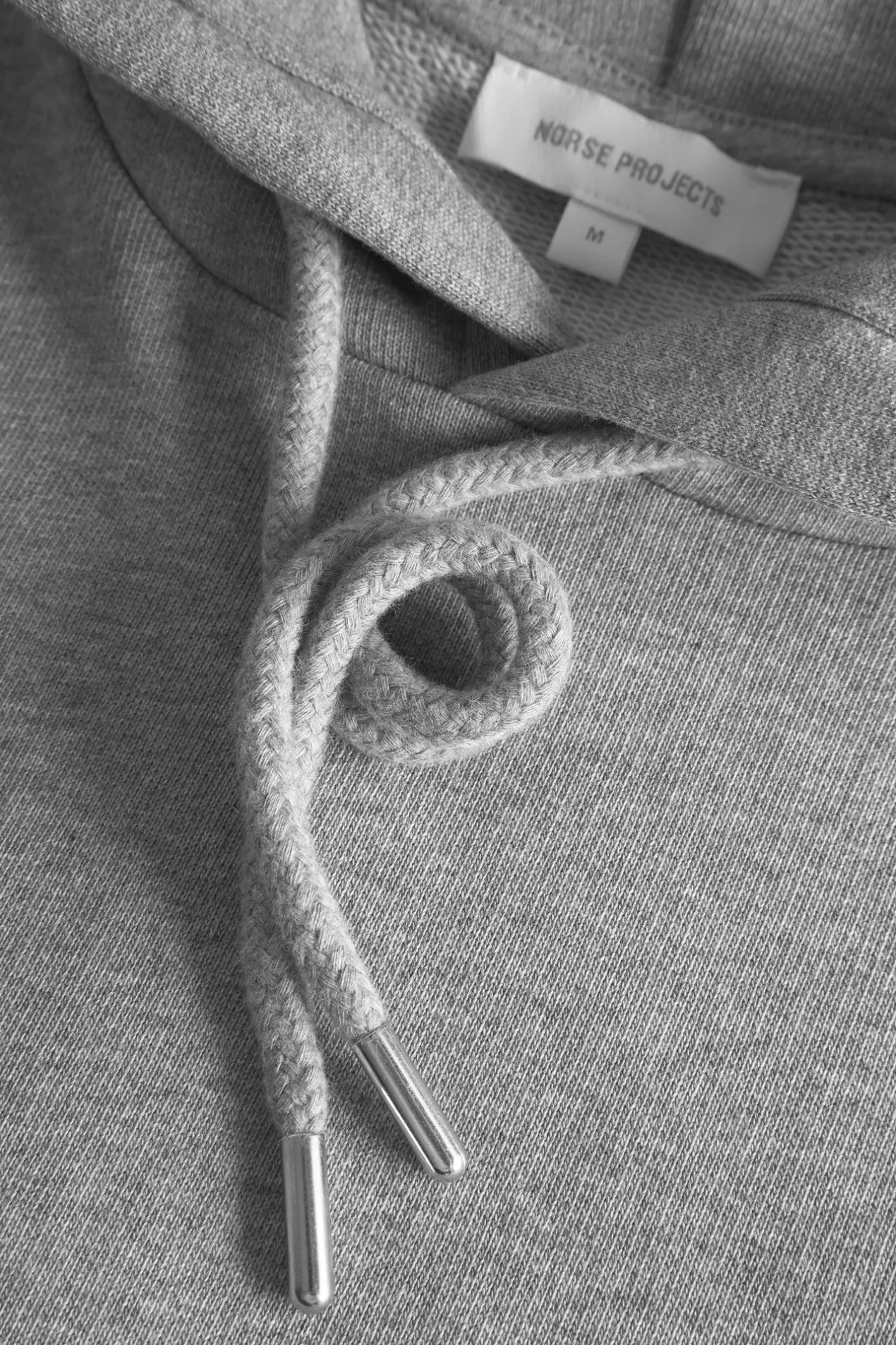 norse_standard_hoodie_6-1.webp Norse Projects SWEATSHIRTS^Norse Standard Hoodie Grey Melange