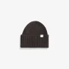 Norse Projects BEANIES^Norse Standard Merino Lambswool Beanie Heathland Brown