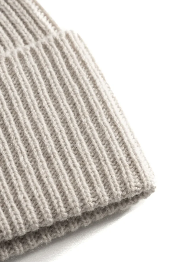 Norse Projects BEANIES^Norse Standard Merino Lambswool Beanie Oatmeal