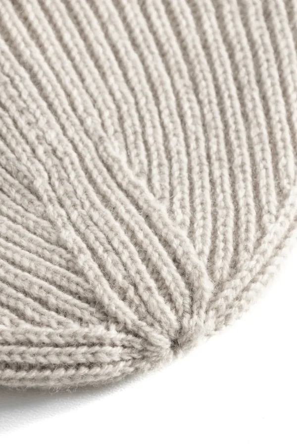 Norse Projects BEANIES^Norse Standard Merino Lambswool Beanie Oatmeal
