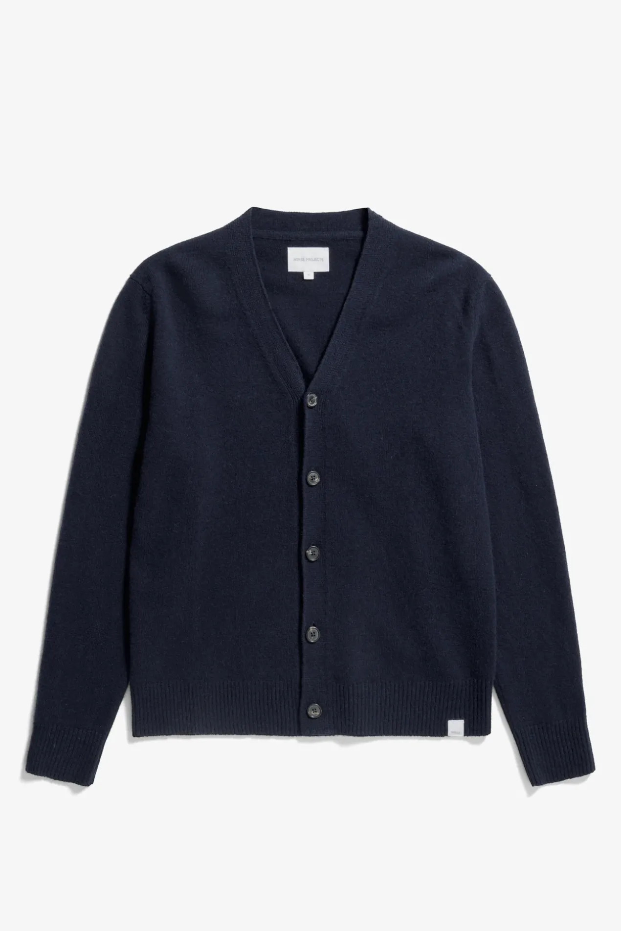 norse_standard_merino_lambswool_cardigan_0-4.webp Norse Projects KNITWEAR^Norse Standard Merino Lambswool Cardigan Dark Navy