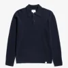 Norse Projects KNITWEAR^Norse Standard Merino Lambswool Polo Dark Navy