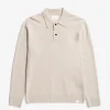 Norse Projects KNITWEAR^Norse Standard Merino Lambswool Polo Oatmeal