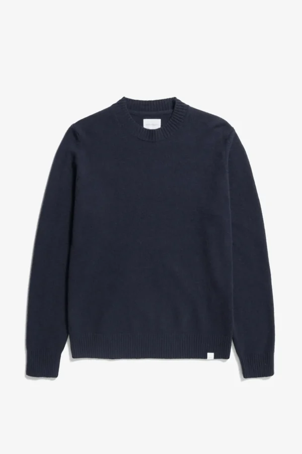 Norse Projects KNITWEAR^Norse Standard Merino Lambswool Sweater Dark Navy