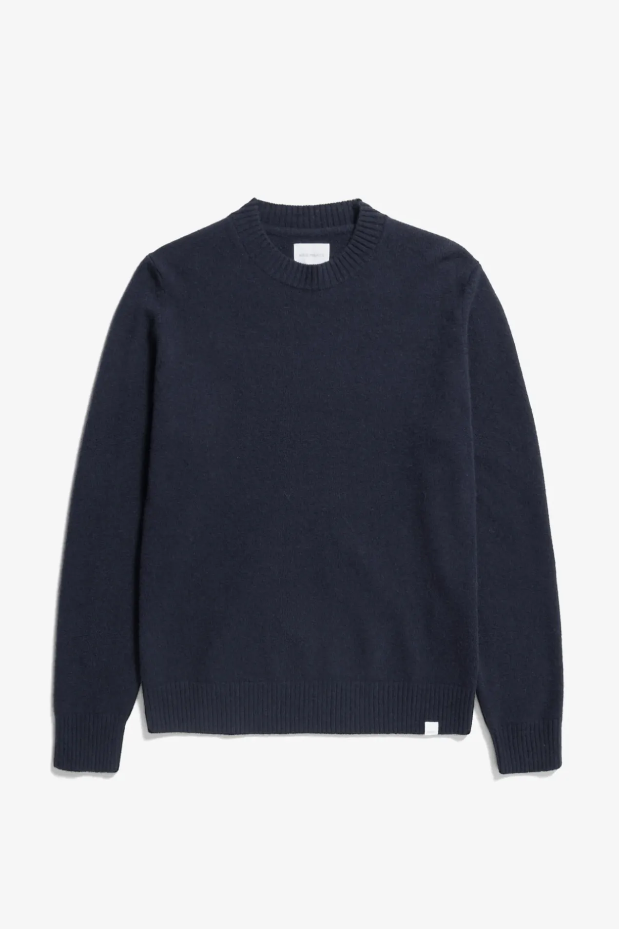 norse_standard_merino_lambswool_sweater_0.webp Norse Projects KNITWEAR^Norse Standard Merino Lambswool Sweater Dark Navy