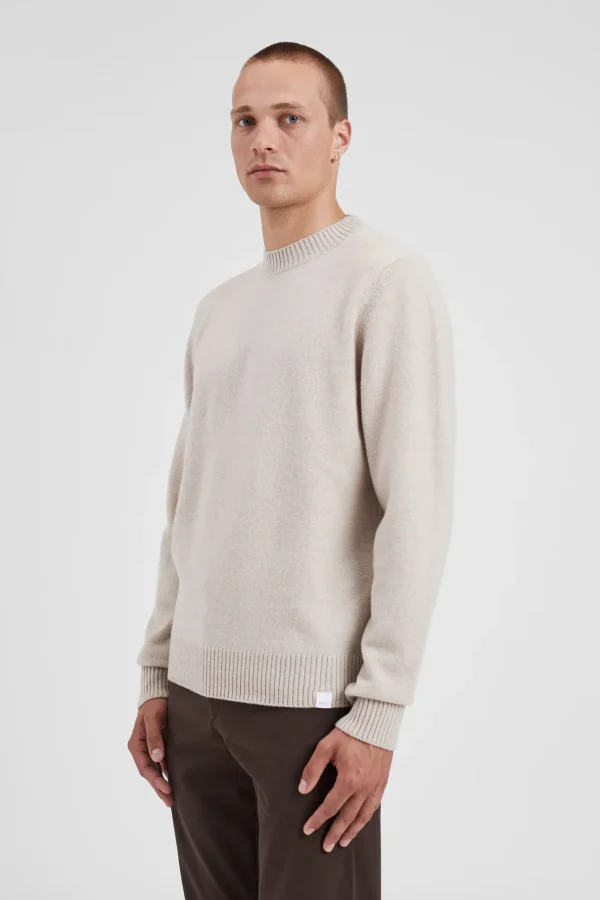 Norse Projects KNITWEAR^Norse Standard Merino Lambswool Sweater Oatmeal