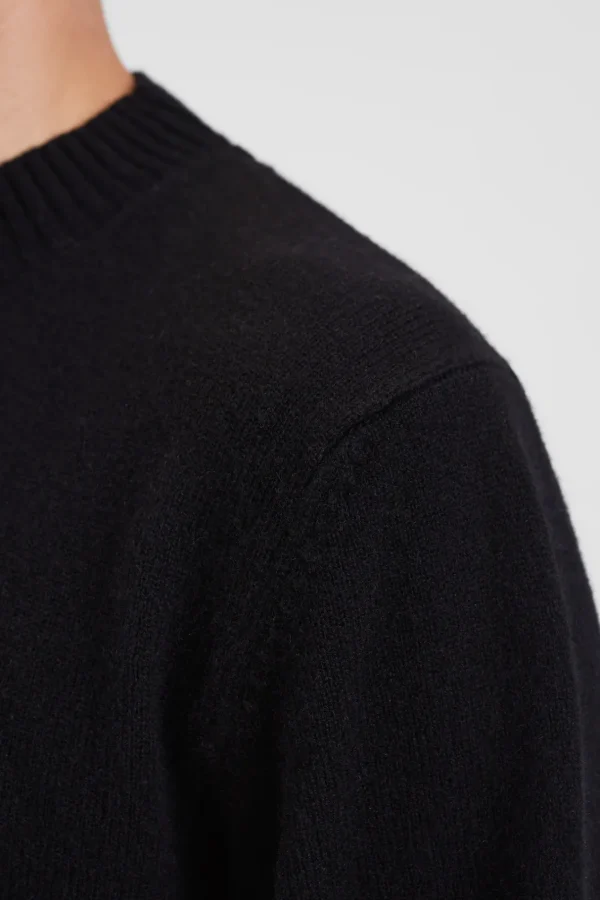 Norse Projects KNITWEAR^Norse Standard Merino Lambswool Sweater Black