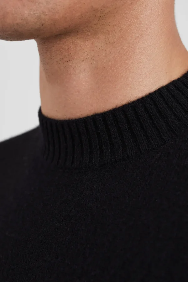 Norse Projects KNITWEAR^Norse Standard Merino Lambswool Sweater Black