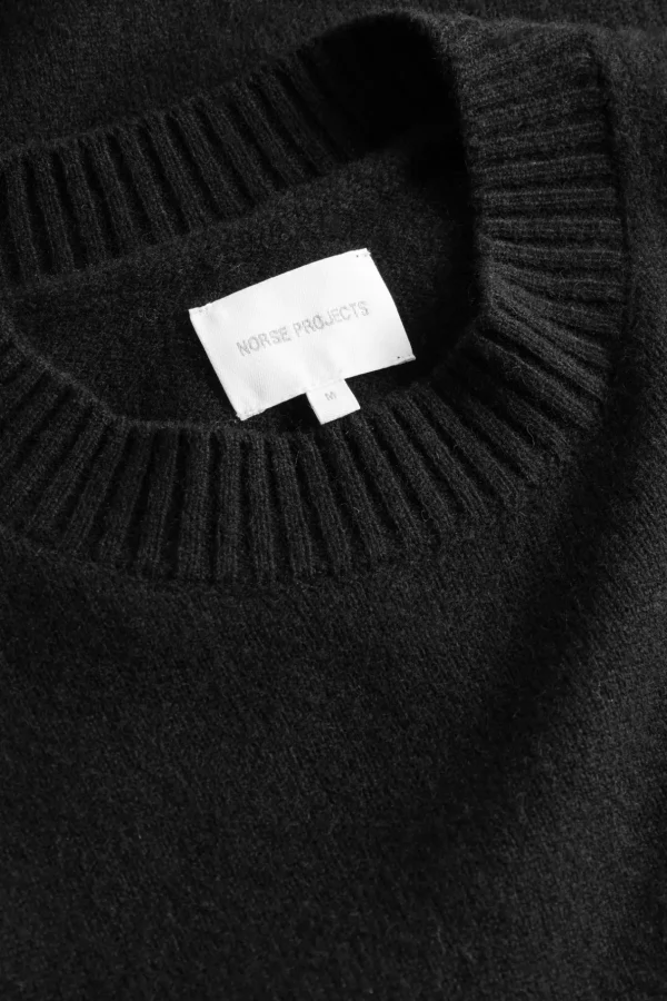 Norse Projects KNITWEAR^Norse Standard Merino Lambswool Sweater Black