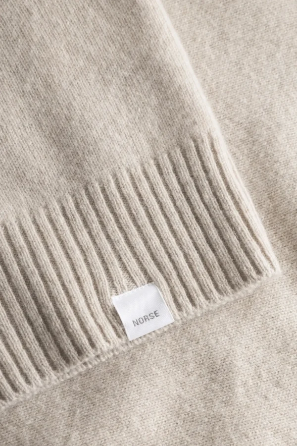 Norse Projects KNITWEAR^Norse Standard Merino Lambswool Sweater Oatmeal