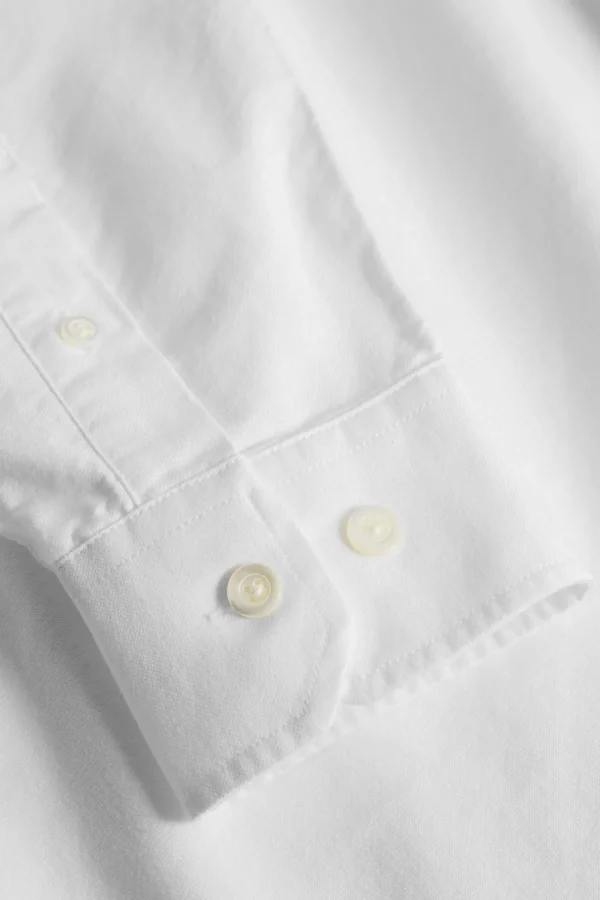 Norse Projects SHIRTING^Norse Standard Oxford BD Shirt White