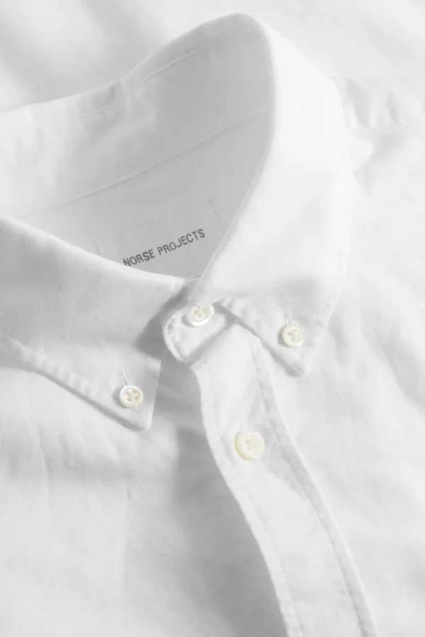 Norse Projects SHIRTING^Norse Standard Oxford BD Shirt White