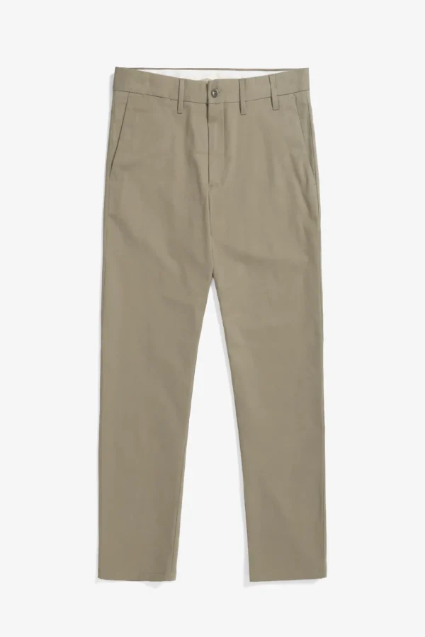 Norse Projects TROUSERS^Norse Standard Slim Chino Sediment Green