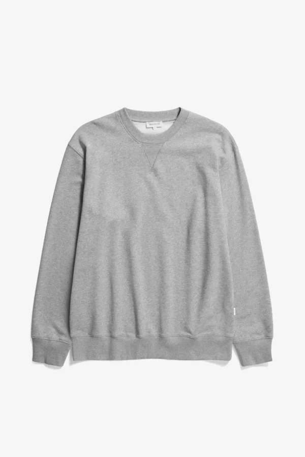 Norse Projects SWEATSHIRTS^Norse Standard Sweatshirt Grey Melange