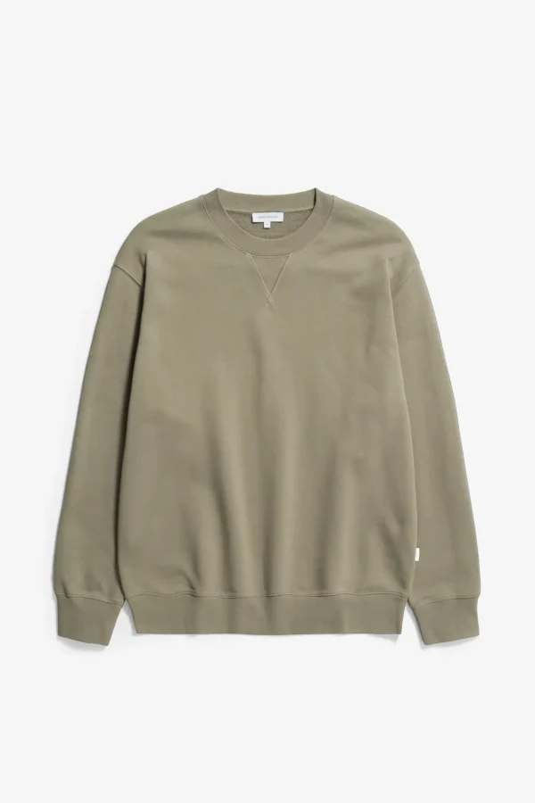 Norse Projects SWEATSHIRTS^Norse Standard Sweatshirt Sediment Green