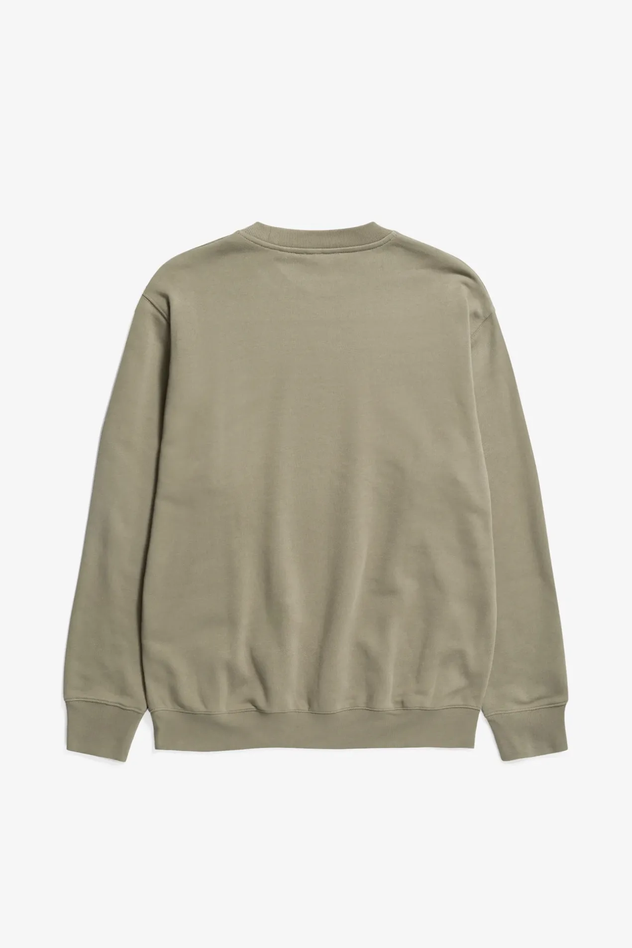 norse_standard_sweatshirt_1.webp Norse Projects SWEATSHIRTS^Norse Standard Sweatshirt Sediment Green