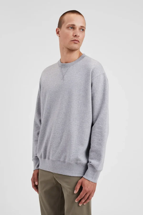 Norse Projects SWEATSHIRTS^Norse Standard Sweatshirt Grey Melange