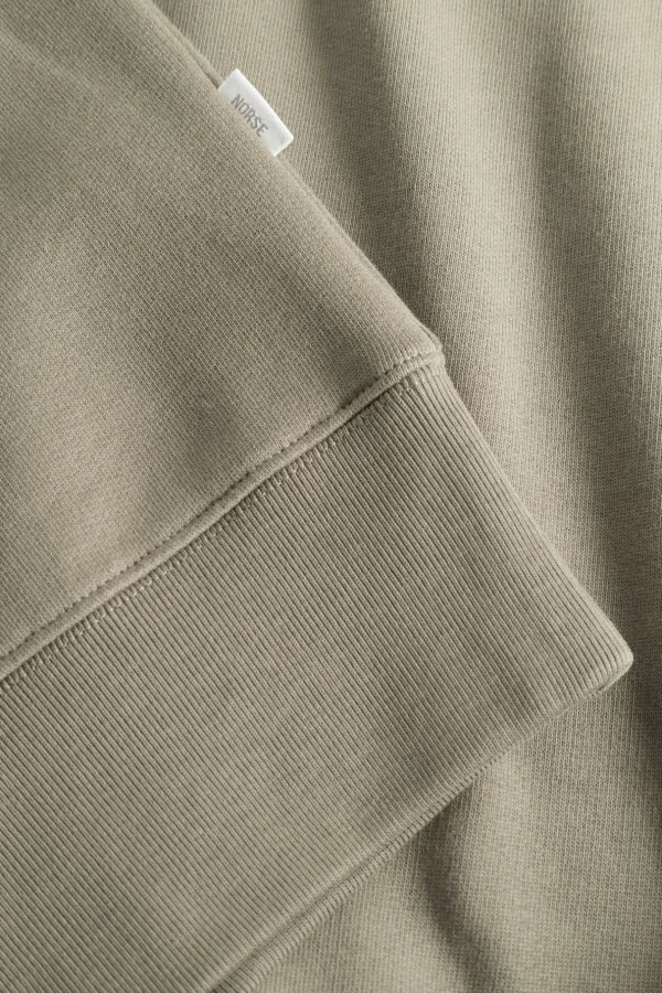 Norse Projects SWEATSHIRTS^Norse Standard Sweatshirt Sediment Green