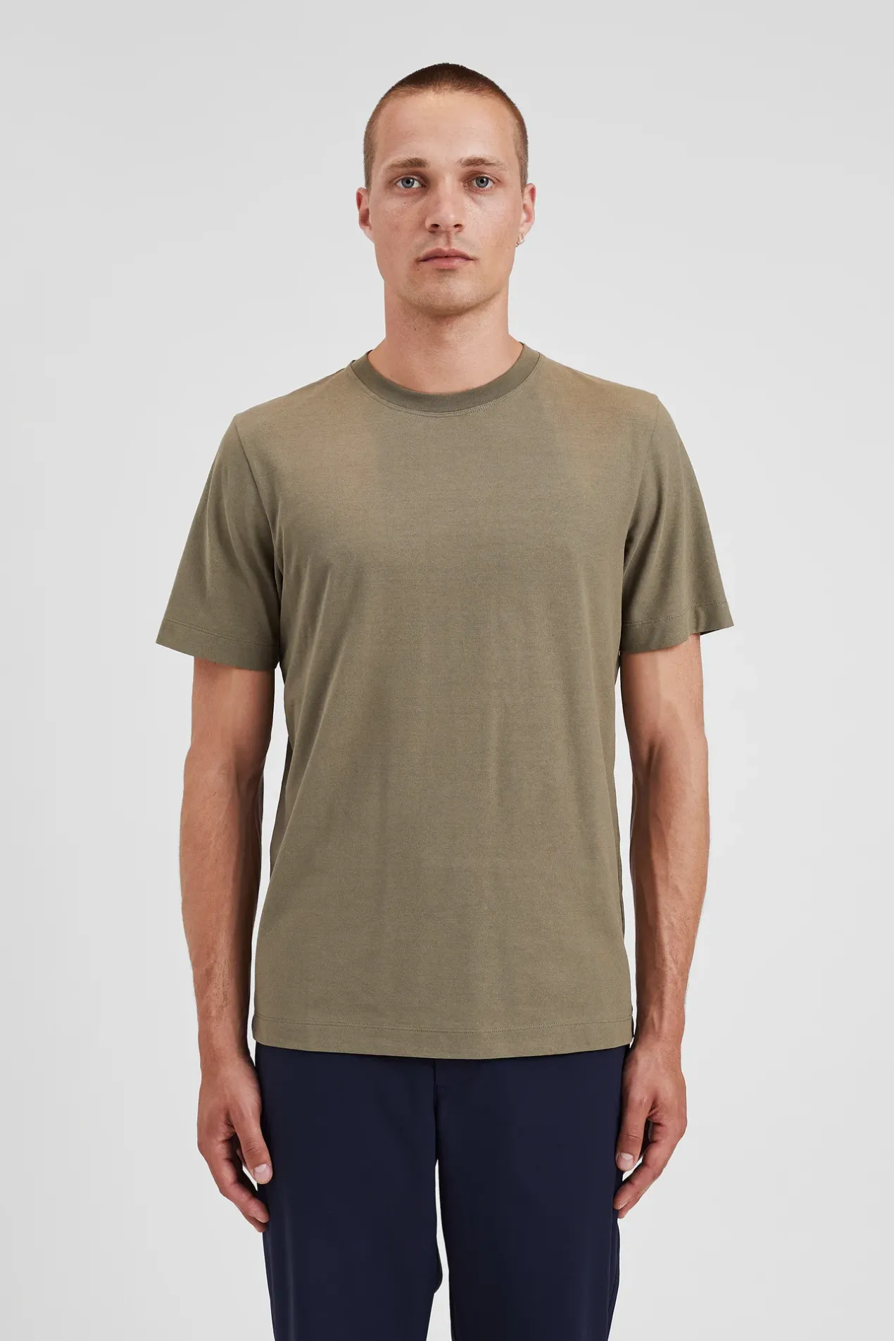 norse_standard_tshirt_1-3.webp Norse Projects T-SHIRTS^Norse Standard T-shirt Sediment Green