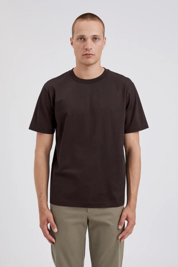 Norse Projects T-SHIRTS^Norse Standard T-shirt Espresso